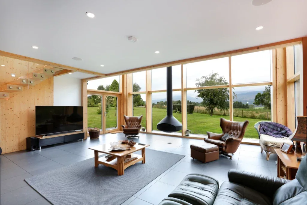 interior timber windows