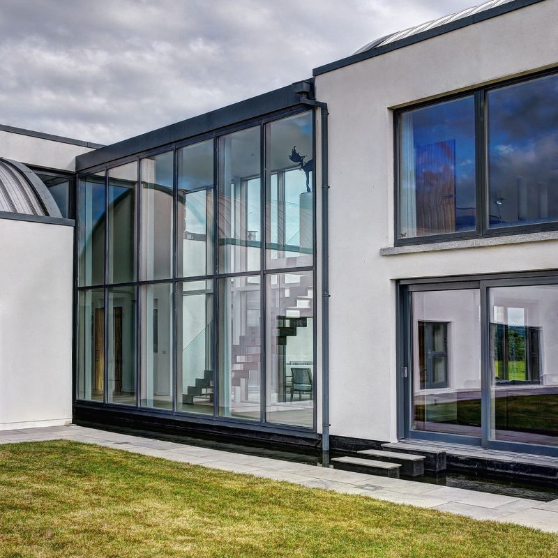 Reynaers CW50 timber curtain walls