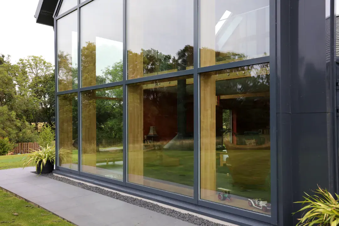 aluminium window at dollar scotland