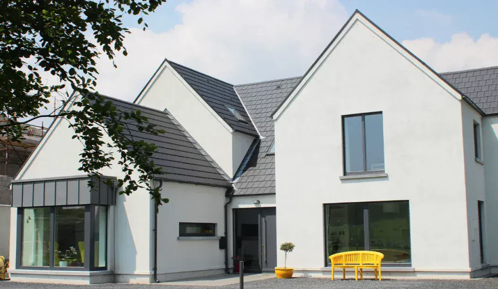 wide view upgraded windows doors family home