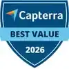 Capterra Best Value Award 2026