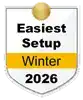 G2 Easiest Setup Award Winter 2026