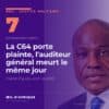 Portrait de Martin Fayulu, opposant congolais dont le parti, l'ECiDé, figure parmi les signataires de la plainte de la C64
