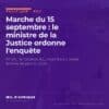 Le boulevard Lumumba à Limete, Kinshasa, où la marche du 15 septembre a été bloquée ; l'enquête a été ordonnée par le ministre de la Justice