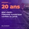 Vue aérienne du boulevard du 30 Juin à Kinshasa, ville de la phase pilote du RDC-PASS