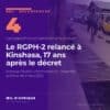 Avenue Mushi dans la commune de Lingwala à Kinshasa, où le ministre du Plan a lancé la cartographie du recensement en RDC