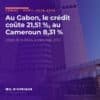 Siège central de la BEAC à Yaoundé, banque centrale de la CEMAC qui publie le coût du crédit au Gabon et au Cameroun