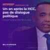Le colonel Michaël Randrianirina, chef de l'État depuis la décision de la HCC du 14 octobre 2025, figure de la transition à Madagascar