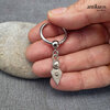 Tribal spike earring by Antikuos jewellery, detail