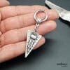 Art deco spike earring antikuos