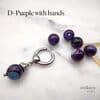 Choose all a mystic ball mens earring by Antikuos, detail