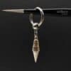 The prong spike earring by Antikuos jewellery, detail