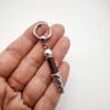 Carantok leather mens earring antikuos