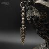 Skull spear miquitzli alternative earring by Antikuos
