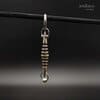 Time traveler, futuristic earring torpedo alternative earring by Antikuos jewellery