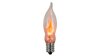 C7 Incandescent Transparent Flicker Flame Bulb