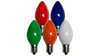 C7 Incandescent Opaque Multi Color Replacement Bulbs