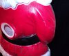 Grand Venture 38" Santa with Toy Soldier Christmas Blow Mold Right Back and Shoulder View