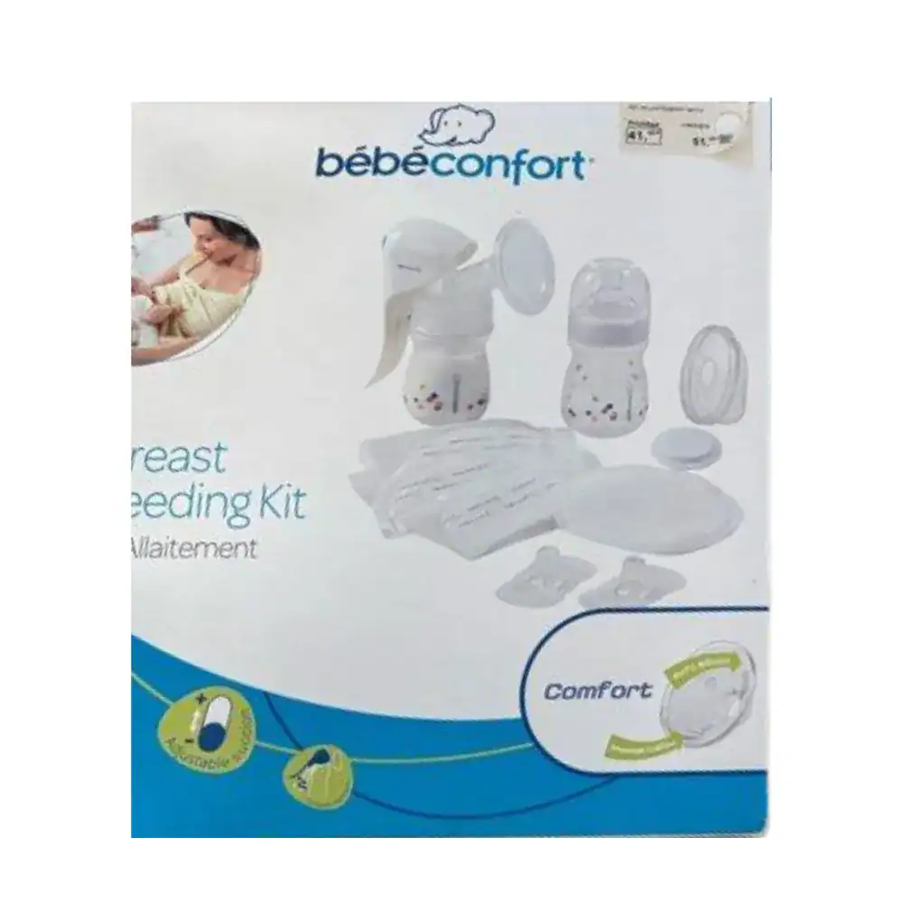 Kit d'allaitement bébé confort : coussin, coussinets & biberon pour maman et nouveau-né