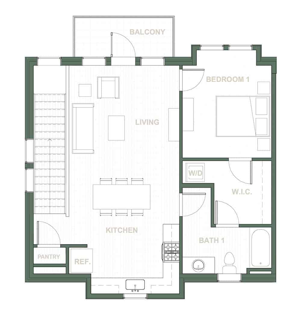 TOWNHOME 1-2nd Floor