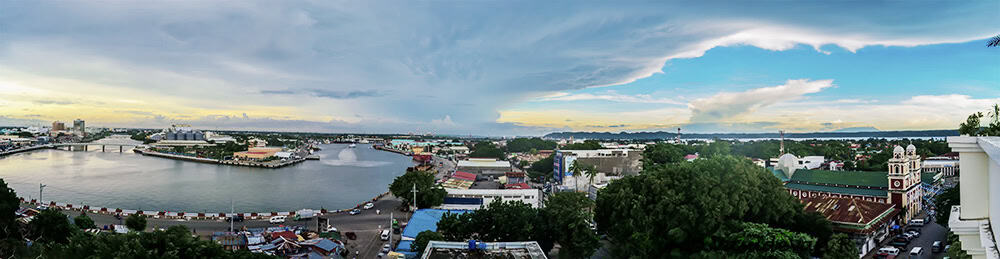 Things to do in Iloilo, the City of Love 15 Things to do in Iloilo, places to visit in Iloilo, A panoramic view of the City of Love , Iloilo from the Mayor office terrace