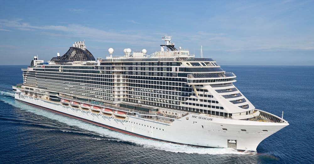 MSC Cruises nimmt Galveston in Texas als neuen Heimathafen in sein Programm ©Fincantieri_msc_seascape