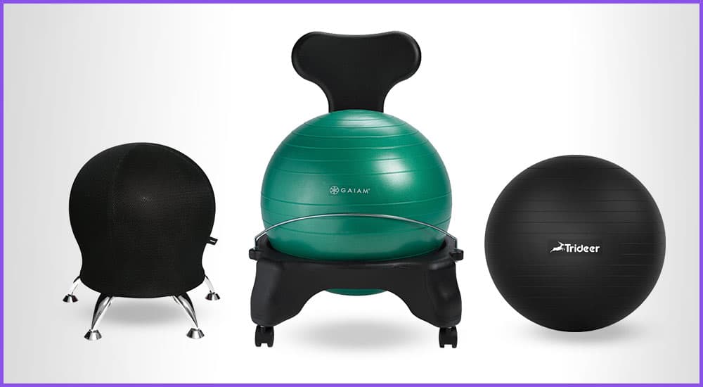 Sitzball Stühle fürs Büro