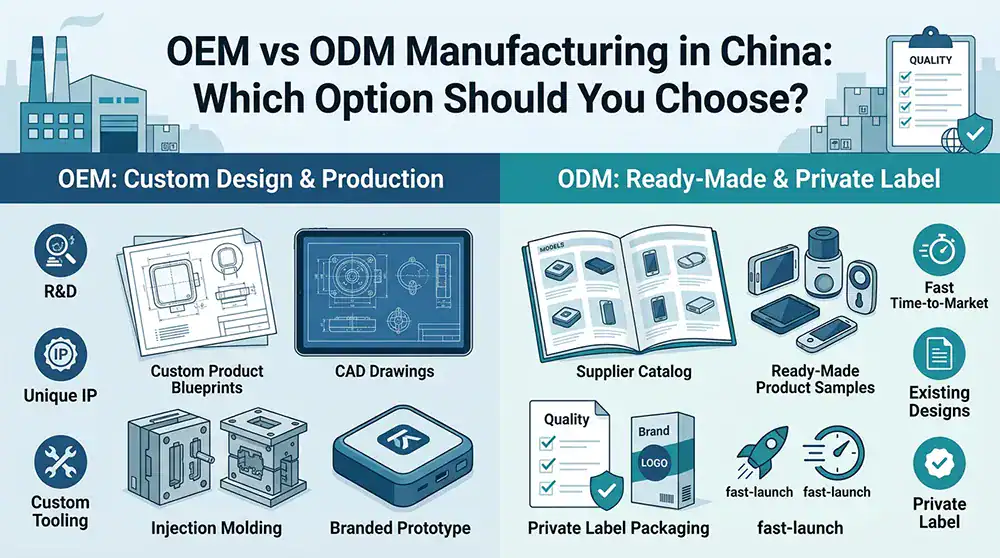 OEM vs ODM Manufacturing in China