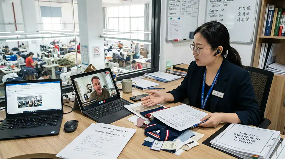 China sourcing agent helping importer with supplier sourcing