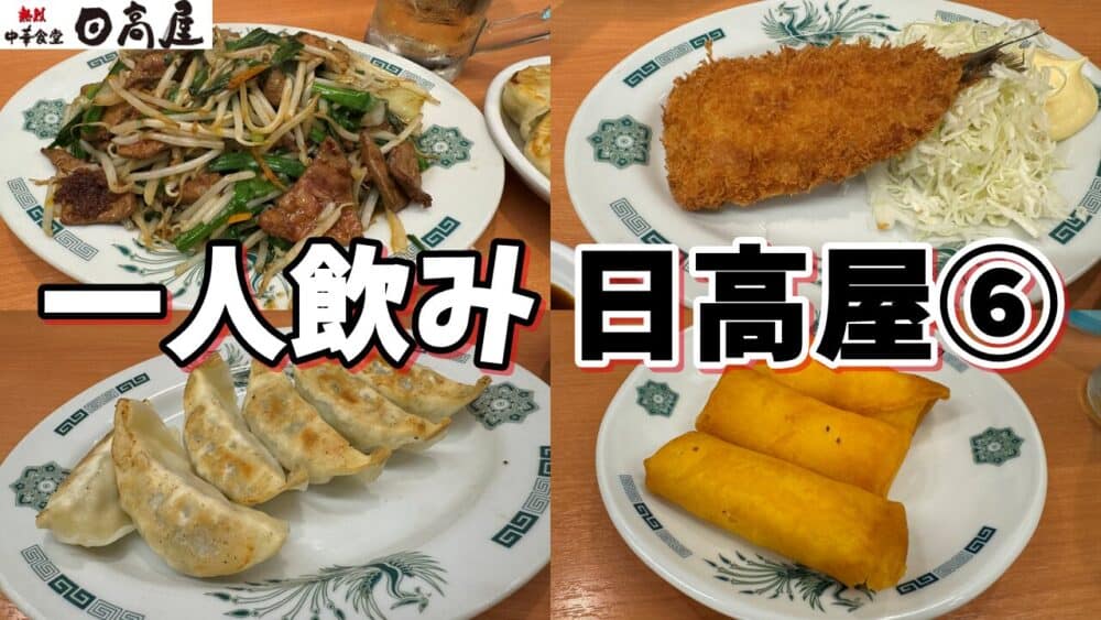 日高屋の一人飲みレポvol.6のサムネイル