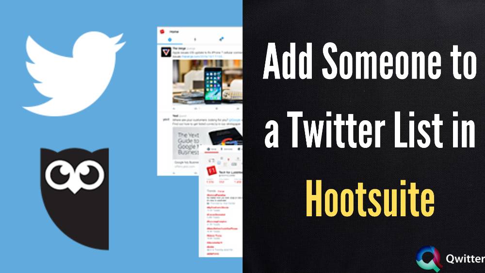 Why would you want to Add Someone to a Twitter List in Hootsuite?