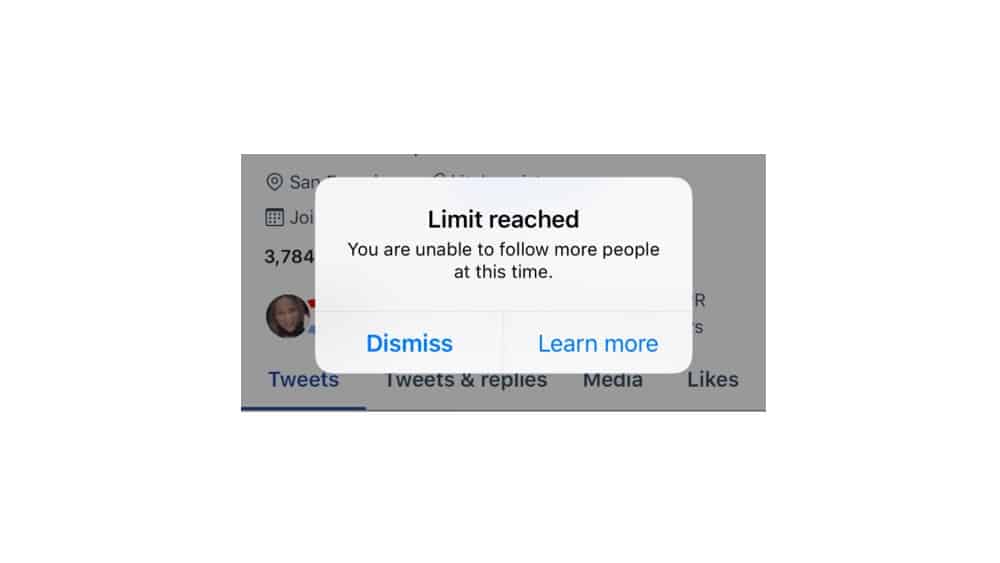 twitter follow limit reached