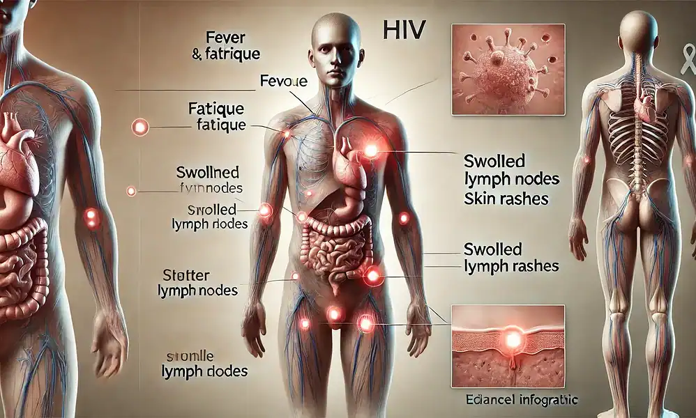 Reconheça os Sintomas do HIV e Faça o Teste