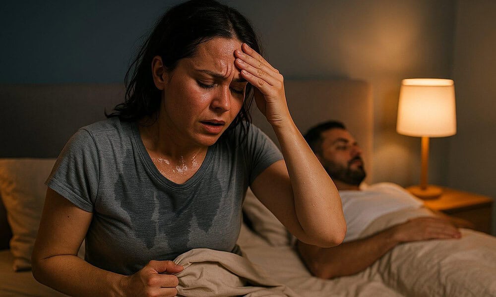 Suores noturnos como sintoma do HIV