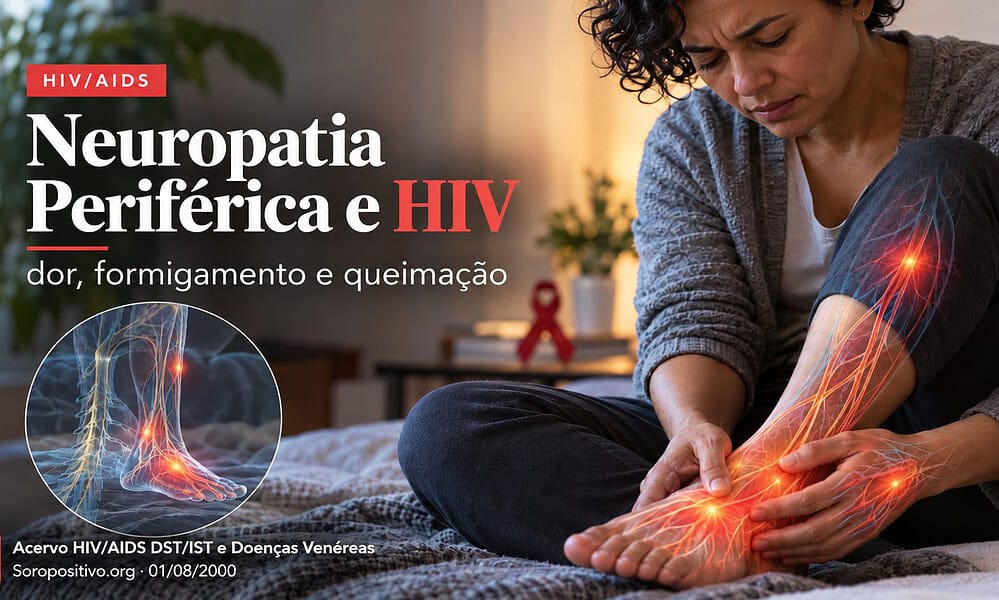 Neuropatia periférica ou polineuropatia é uma manifestação inerente a cerca de 40% das pessoas com HIV 40% é um número defensável, mas eu escreveria com cuidado: não como uma incidência fixa universal, e sim como uma ordem de grandeza de prevalência. Uma meta-análise ampla encontrou 38% de prevalência de neuropatia periférica relacionada ao HIV quando avaliou pessoas em diferentes estágios da infecção; outra revisão mais recente, focada em neuropatia sensorial periférica em pessoas vivendo com HIV na África, encontrou 36,46%. Há também revisões clínicas que situam a polineuropatia distal simétrica em algo como 30% a 50% das pessoas com HIV, dependendo da população estudada, do estágio da doença, do método diagnóstico e da exposição a antirretrovirais nefrotóxicos mais antigos.