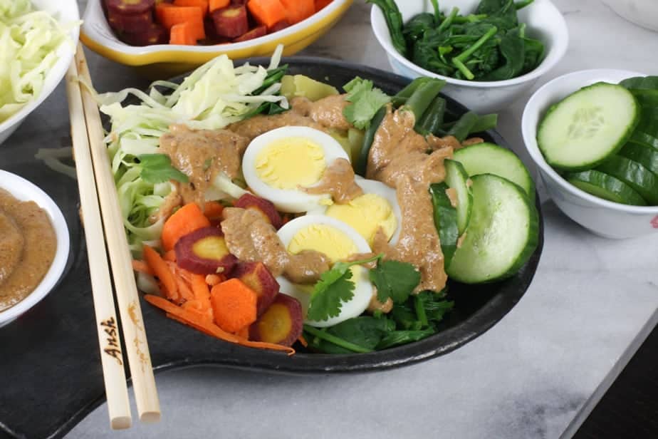 Gado Gado – Indonesian Vegetable Salad