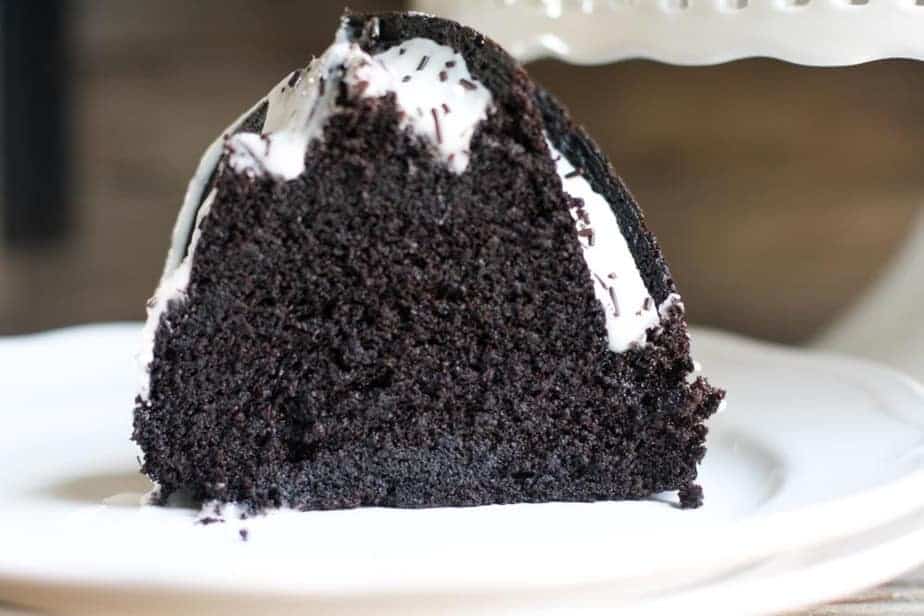 Chocolate Sprinkles Sour Cream Bundt Cake