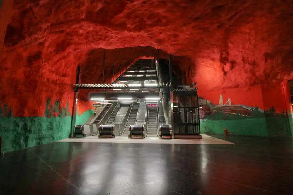 Metrostation Solna Centrum