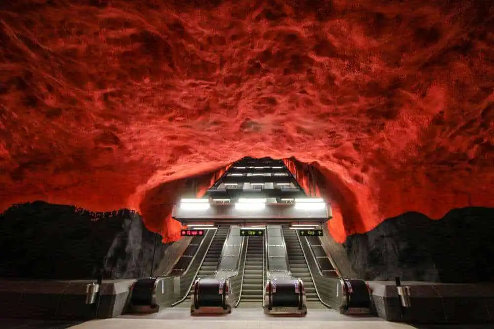 Metrostation Solna Centrum