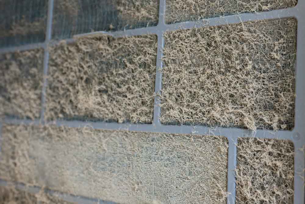 Clogged AC filter Monument, CO