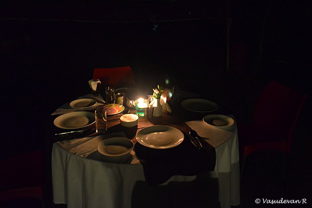 Club Mahindra Property in Cloud 9 10 Dinner in the open