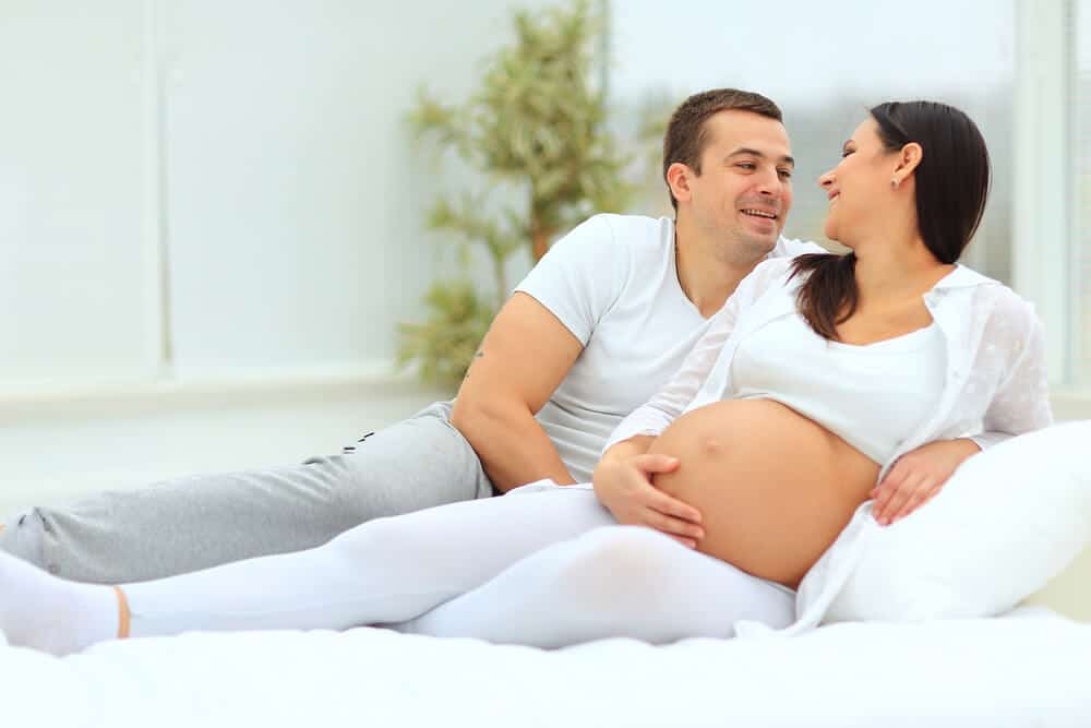 Lean on your partner. During pregnancy