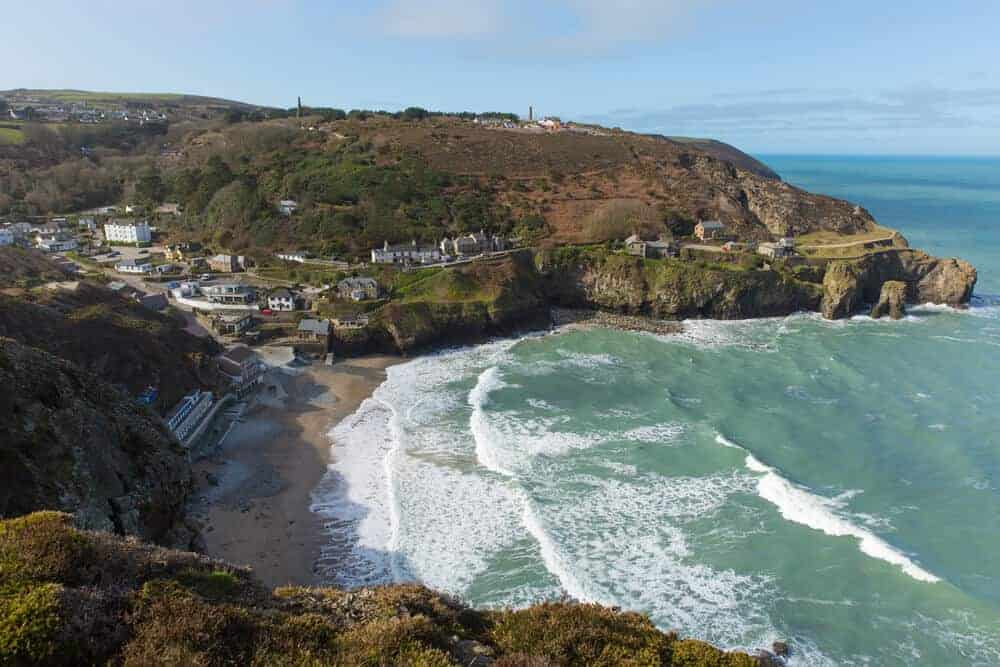 The New King Charles III England Coast Path in Cornwall - St Agnes