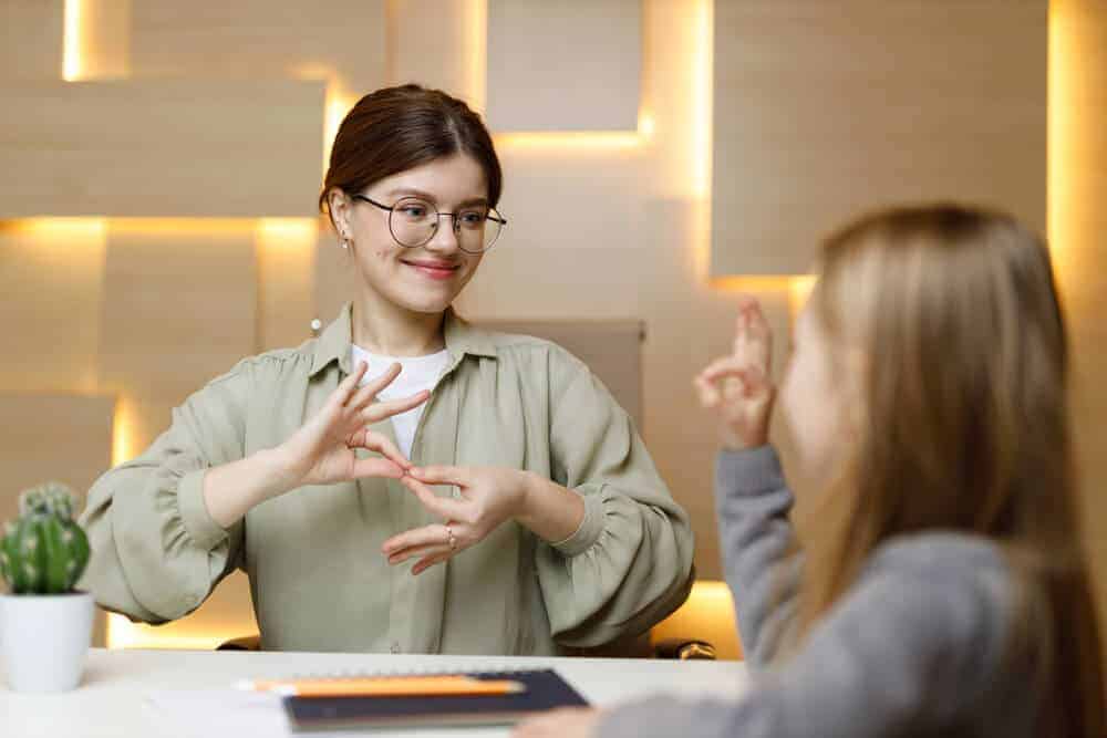 Sign language technology