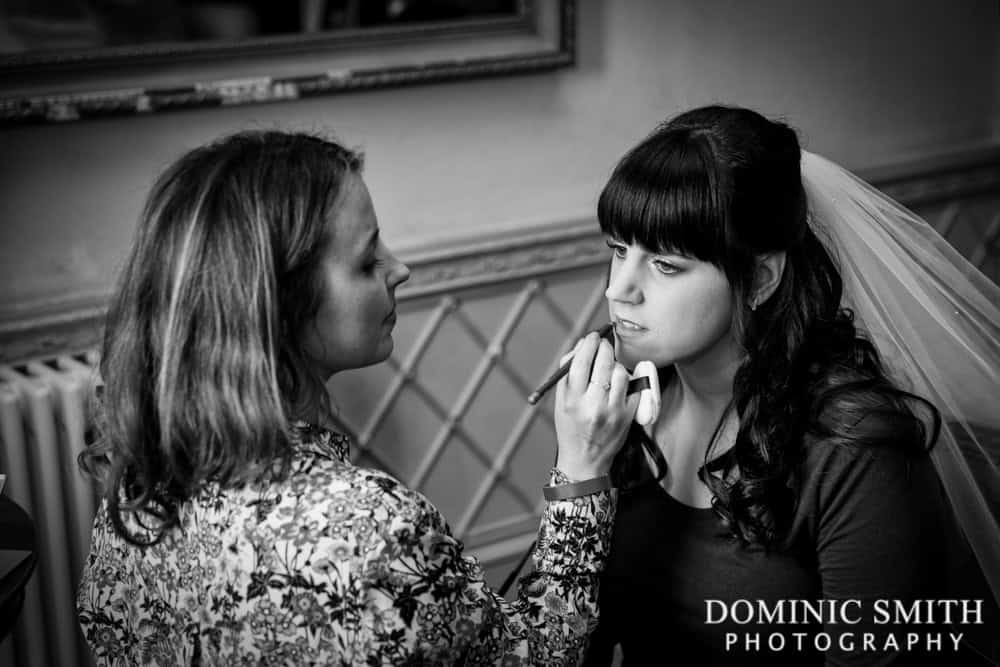 Bridal Prep at Buxted Park Hotel