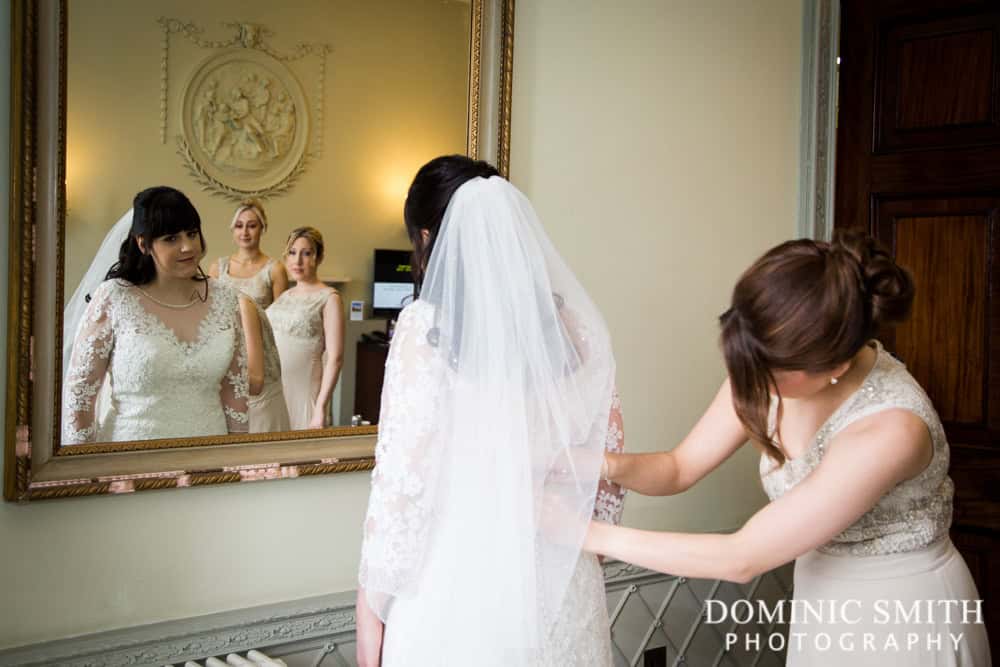 Bridal Prep at Buxted Park Hotel