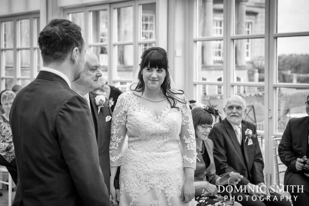 Wedding Ceremony at Buxted Park Hotel