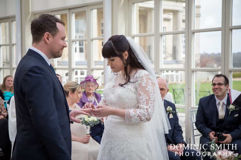 Wedding Ceremony at Buxted Park Hotel