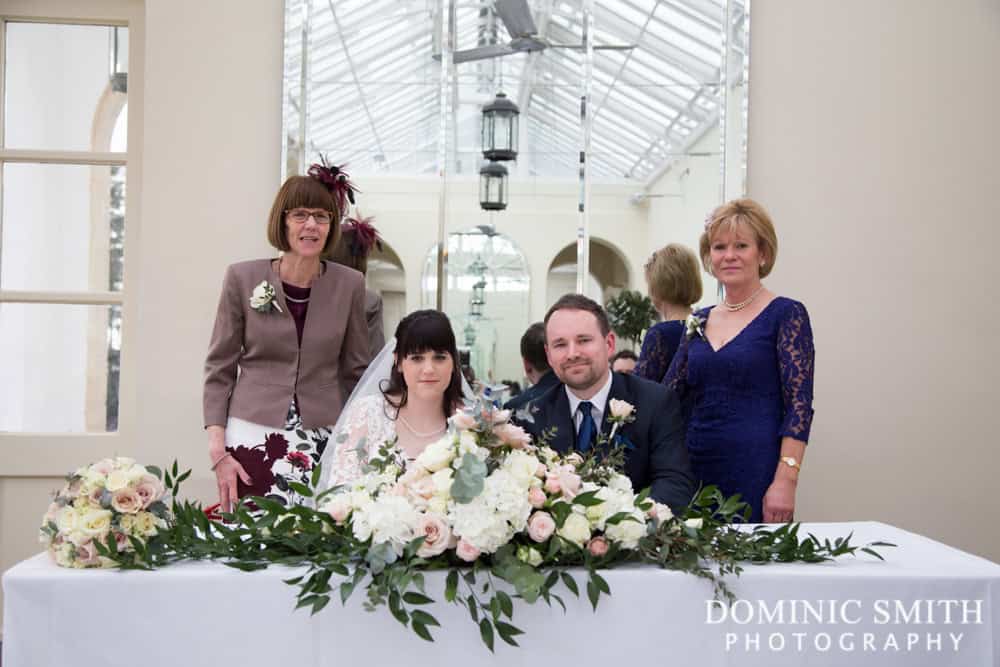 Wedding Ceremony at Buxted Park Hotel