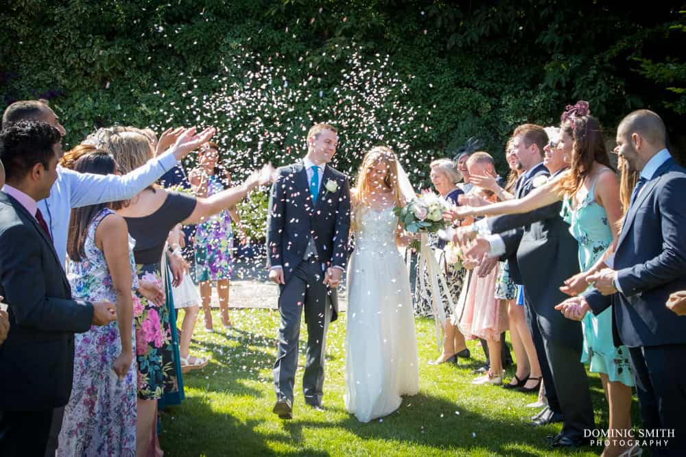 Confetti at Cooling Castle Barn